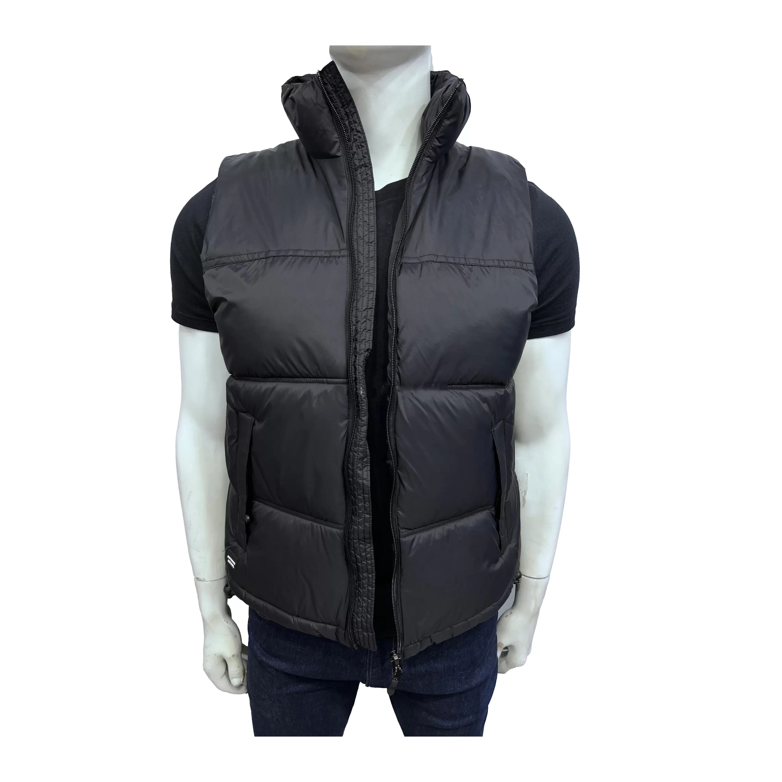 Price Cheap Quality Winter Padded Cotton Vest for Men Puffer Gilet Gilet Vest Sleeveless Jackets for Men - Image 5